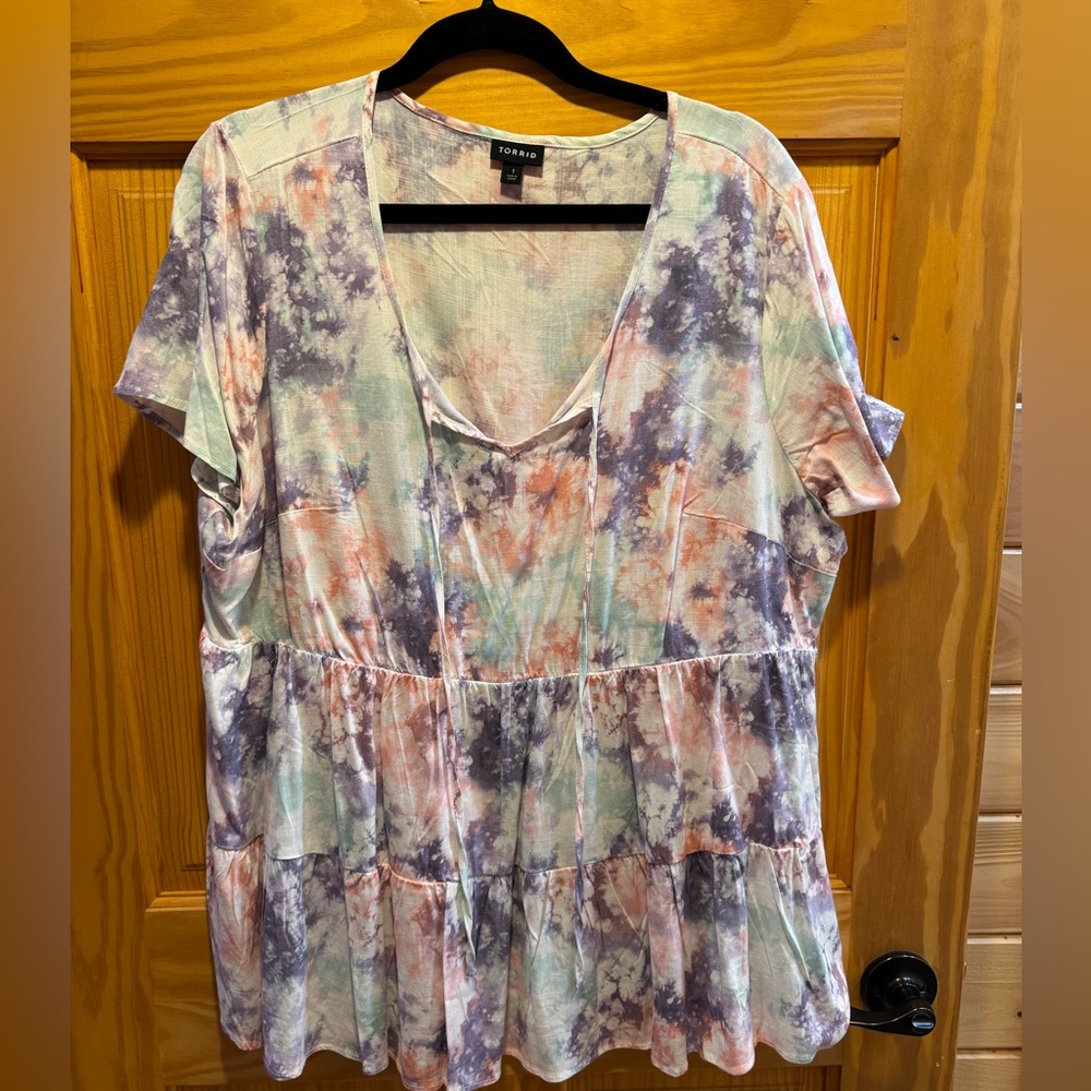 Tye dye Torrid top